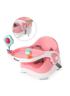 TEKNUM Portable Booster Chair With 3-point Safety Belt - Pink  - Image 3