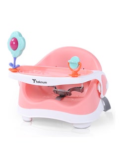 TEKNUM Portable Booster Chair With 3-point Safety Belt - Pink  - Image 1