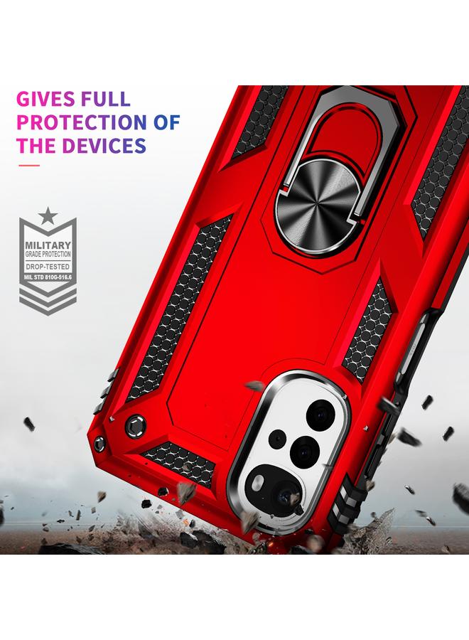 اس-توب جراب لهاتف Motorola Moto G22 مقاوم للصدمات مصنوع من مادة TPU + حامل كمبيوتر شخصي - Image 3