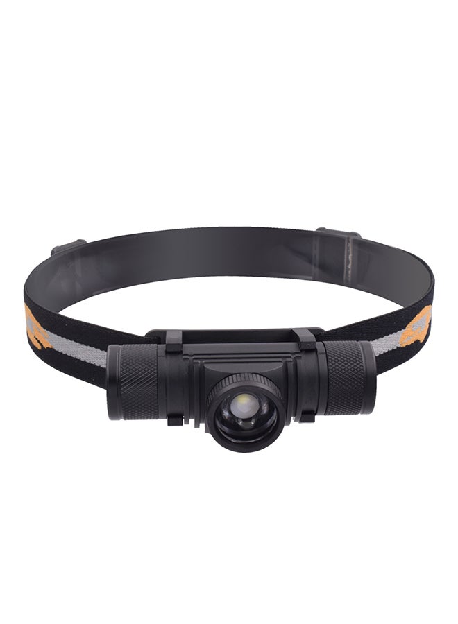 Loquat IPX6 Waterproof Headband USB Charging Rotate Focus Outdoor LED Headlight