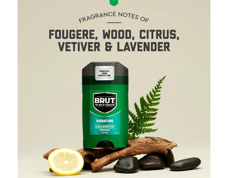 Brut Deodorant Signature Scent 2.7 Oz. (Pack of 2) - Image 5