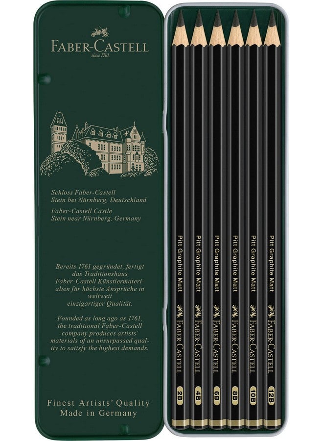 FABER-CASTELL Faber-Castell Pitt Graphite Matt-Set of 6  - Image 3