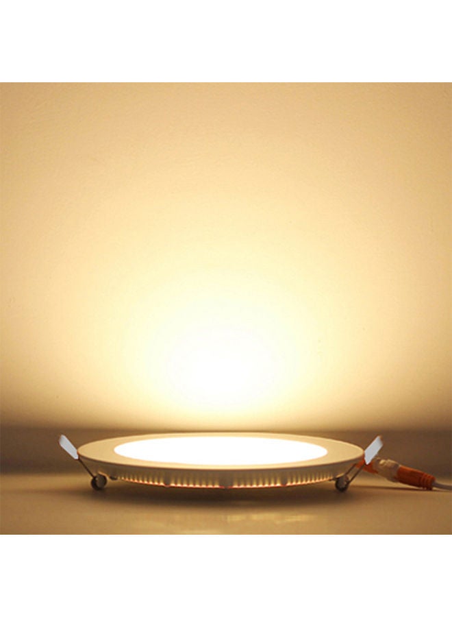 NIBEMINENT Recessed Ceiling Panel Lamp Warm White 25.80x2.80x22.70centimeter - Image 2