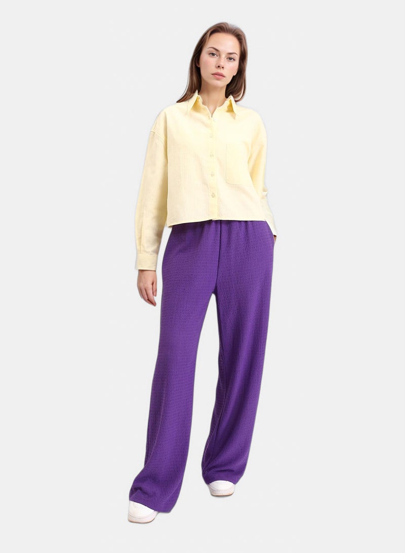 RAVIN Women Self Pattern Long Sleeves Cotton Shirt - Image 5