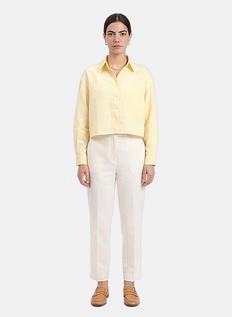 RAVIN Women Self Pattern Long Sleeves Cotton Shirt - Image 3