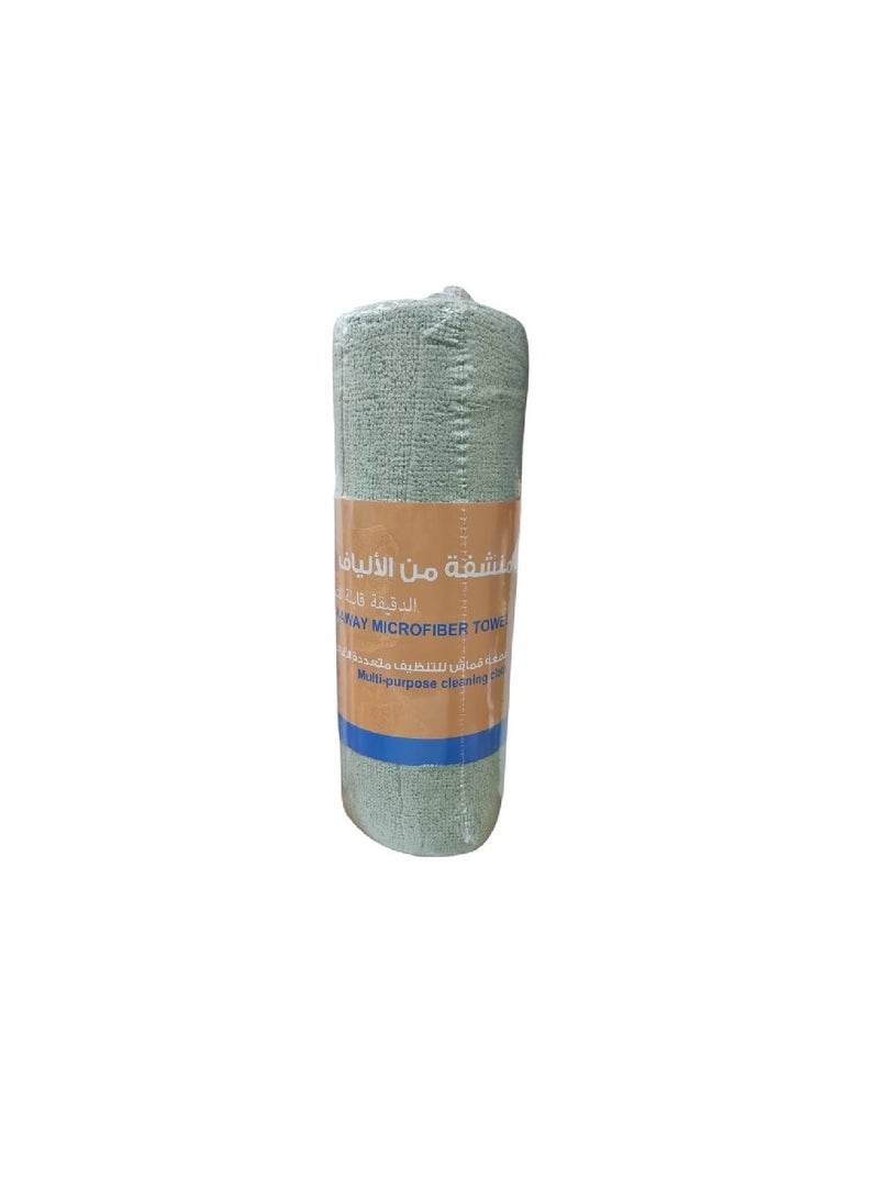 بي كير  فوطة منشفه مايكرو فايبر لتنظيف ٢٥ × ٢٥ سم اخضر(20 فوطه) - Image 3