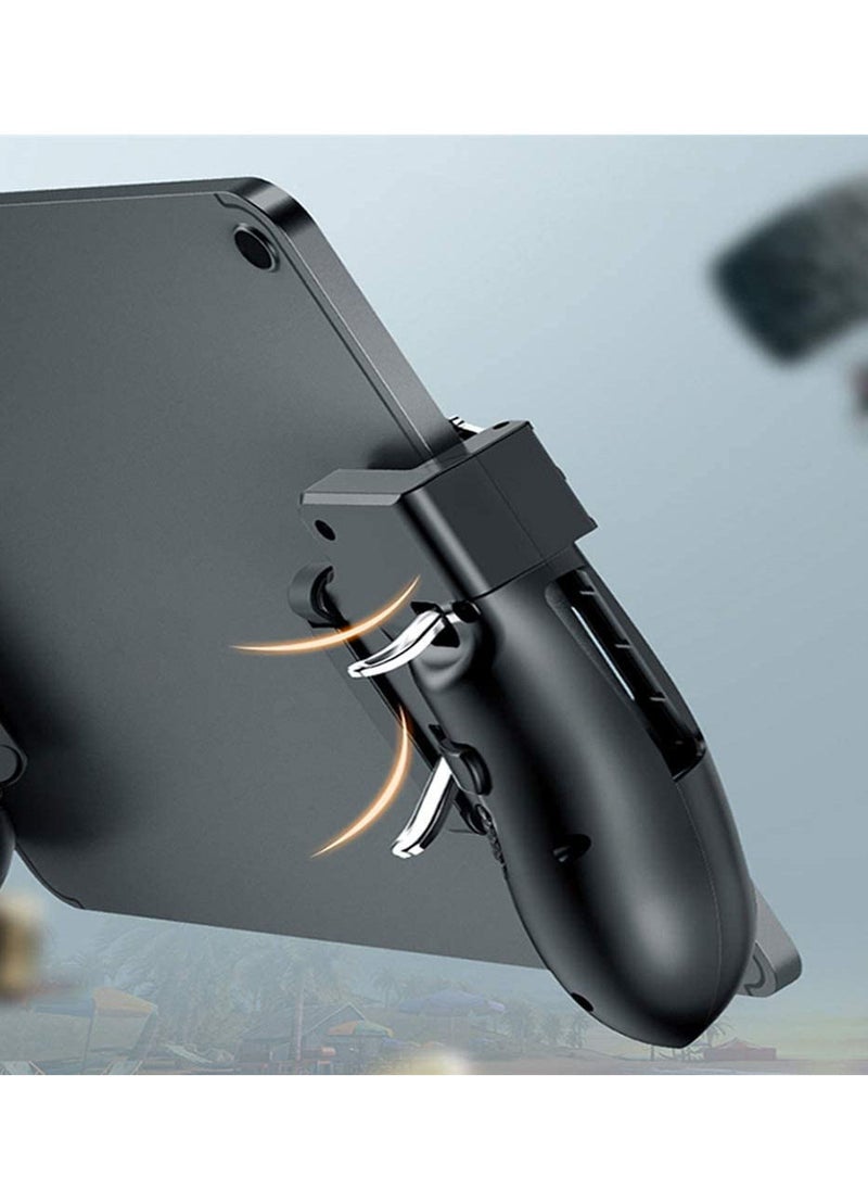 Generic - Six Finger Game Joystick for iPad/Tablets Handle Trigger Mobile Game Controller Aim Button L1R1 L2R2 Shooter Gamepad for PUBG/Fornite/Knives Out/Call of Duty - Image 1