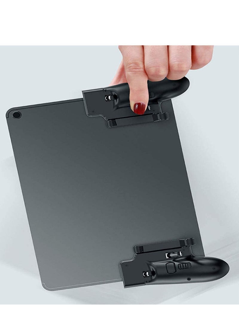 Generic - Six Finger Game Joystick for iPad/Tablets Handle Trigger Mobile Game Controller Aim Button L1R1 L2R2 Shooter Gamepad for PUBG/Fornite/Knives Out/Call of Duty - Image 1