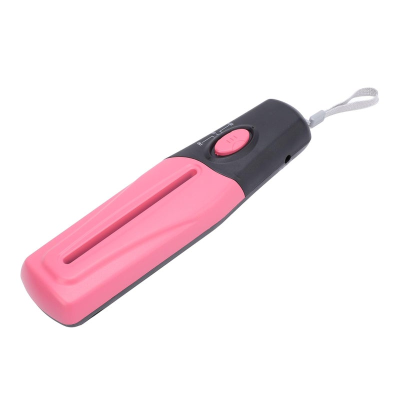 مفرمة ورق محمولة تعمل بالكهرباء عبر USB للمكتب المنزلي، تقوم بتمزيق المستندات والفواتير والإيصالات باللون الوردي - Image 4
