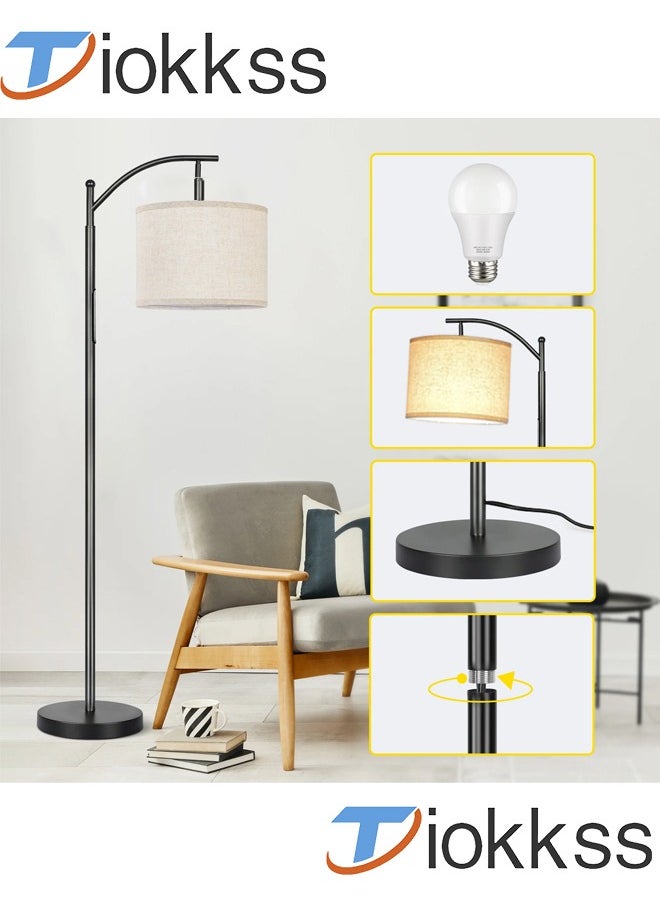 Dimmable Floor Lamp with Touch Control & Remote & App Control, 3000K-6000K Adjustable Color Temperatures, LED Tall Standing Lamp with Beige Lampshade for Living Room, Bedroom, Office - pzsku/Z0B179EA1E11E60D454C7Z/45/_/1732593922/6903d092-93f3-4c3b-9778-3c7332e599eb