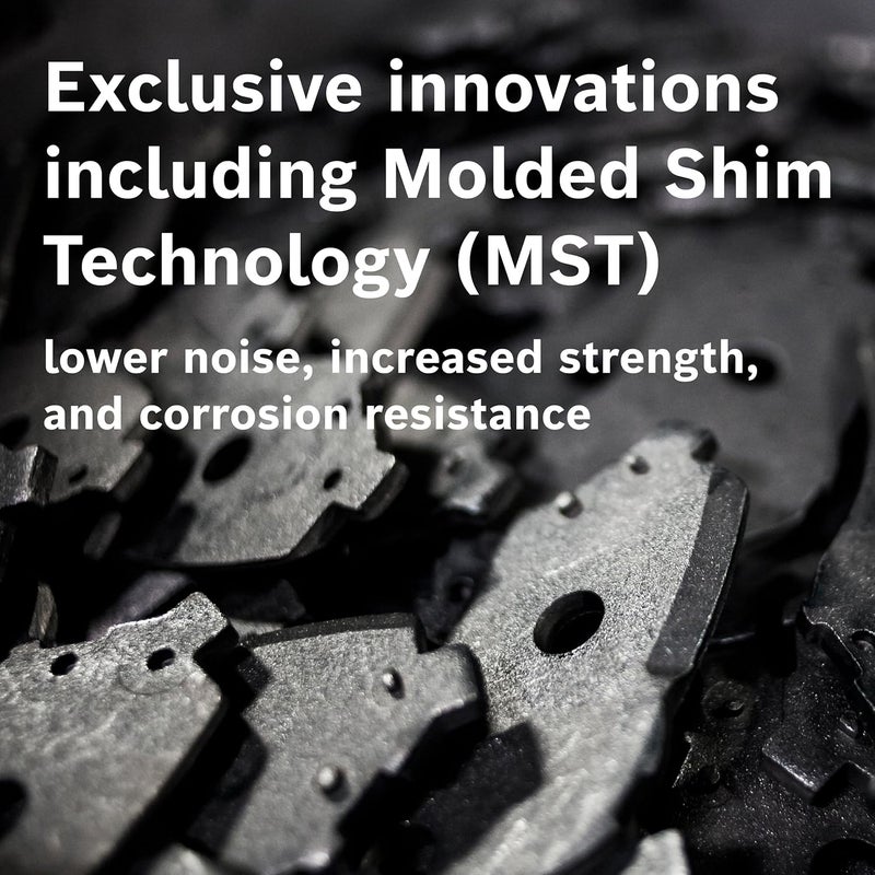 BOSCH BC1212 QuietCast Premium Ceramic Disc Brake Pad Set - Compatible with Select Lexus ES300h, ES350, HS250h; Pontiac Vibe; Toyota Avalon, Camry, Matrix, RAV4; REAR - Image 5