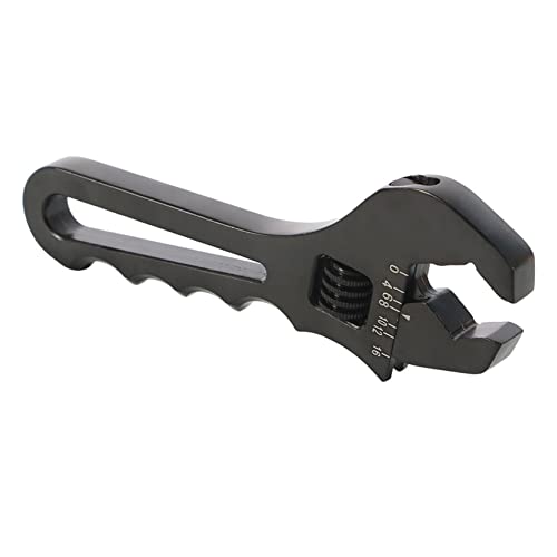 SEBLAFF AN3-16AN Wrench Adjustable Aluminum Fitting Wrench Tool Set for An Hose Fitting Adapter End Black - Image 4