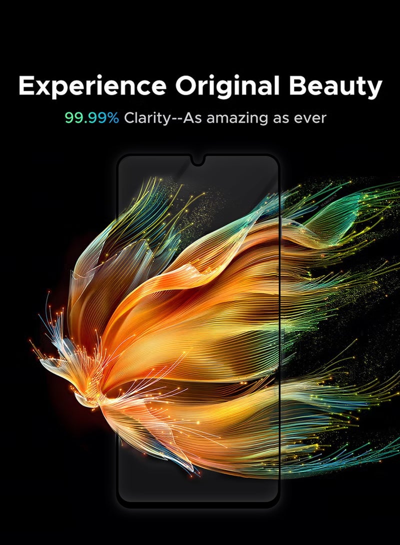 CATANES 2 Pack Screen Protector for Samsung Galaxy M17e 5G (2026), Tempered Glass, Anti-Scratch, Full Coverage, Anti-Fingerprint & Shatter-Proof Screen Guard - Image 5