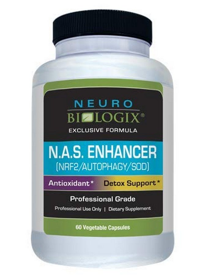 Neuro biologix Neurobiologix N.A.S Enhancer Detoxification Autophagy Supplements: Intracellular Detox Support Nrf2 Glutathione Production Gluten Free 60 Capsules  - Image 2