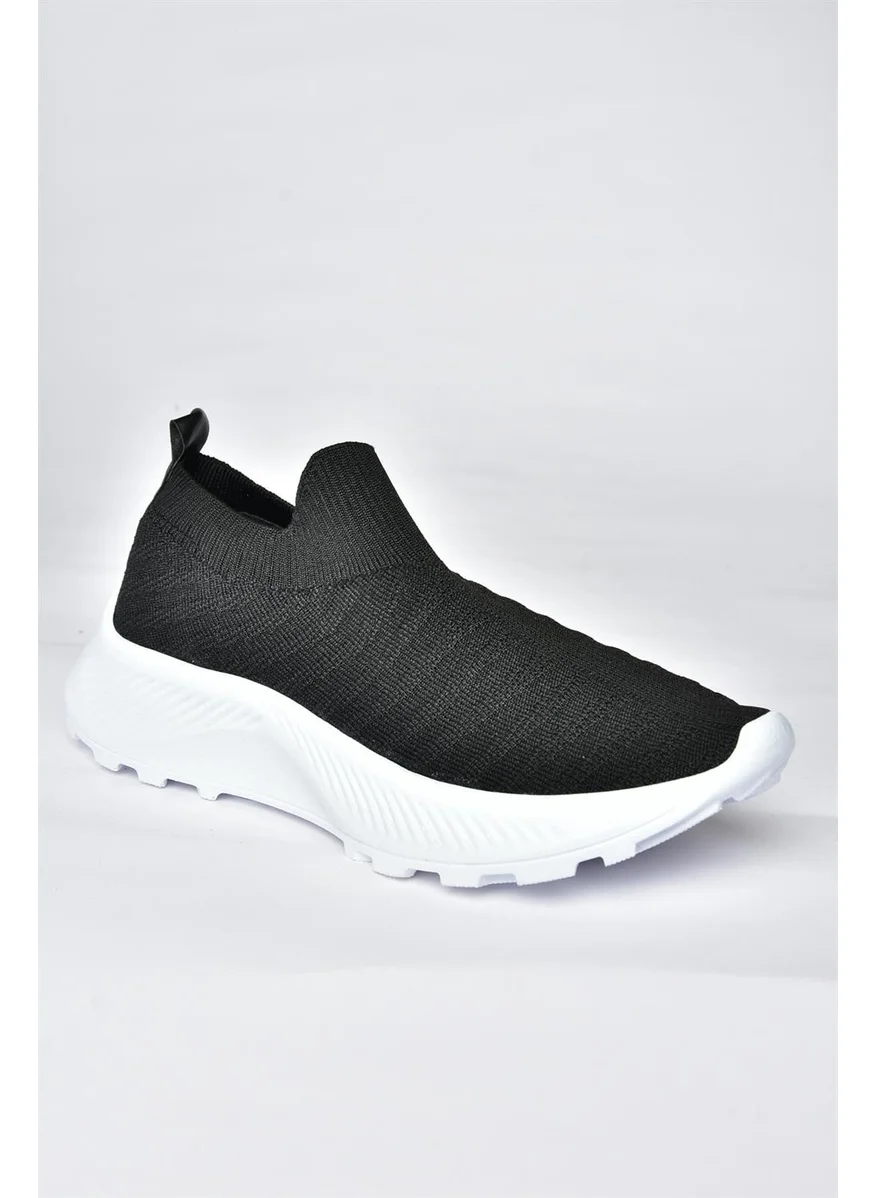 فوكس شوز P239503304 Black/white Knitwear Fabric Women's Sports Shoes Sneakers