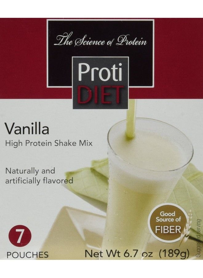 ProtiDIET - Shake Vanilla (7 Box) Net Wt 6.7Oz - Image 1