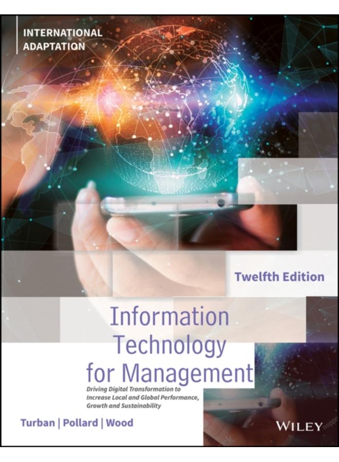Information Technology for Management : Driving Digital Transformation to Increase Local and Global Performance, Growth and Sustainability, International Adaptation