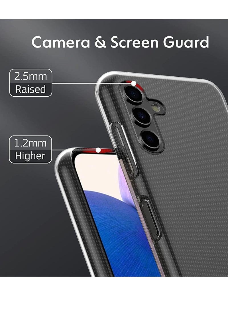 حافظة متوافقة مع حافظة سامسونج جالاكسي A24 ​​4G / 5G حافظة من جل البولي يوريثان الحراري الناعم والشفاف والشفاف لحماية الكاميرا من السيليكون المرن ومضادة للخدش وغطاء شفاف من البولي يوريثان الحراري - شفاف - Image 4