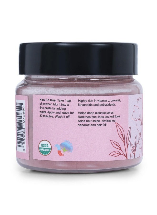 Organic Netra Hibiscus Flower Powder for Face Pack and Hair Mask,Sun Dried Gudhal Flower,Rich in Vitamin-c, Cleanse Pores, Reduces Fine Lines & Wrinkles,Treats Dandruff & Hairfall- 30g (Pack of 1) - pzsku/Z0B1840ADB84475500128Z/45/_/1736426798/cb4ef385-8480-4ec8-8652-d3589f7881e2