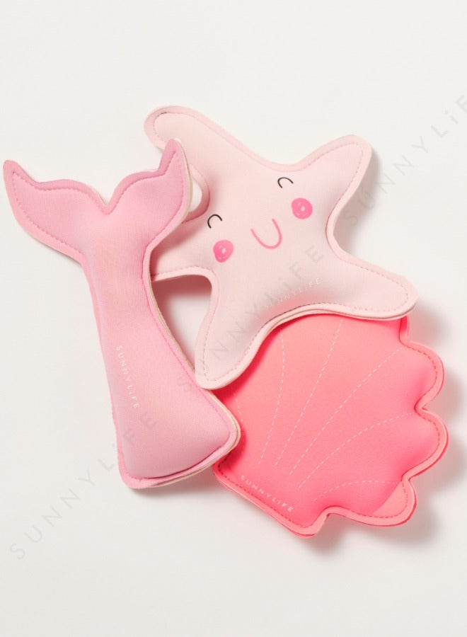 SUNNY LIFE Melody the Mermaid Dive Buddies Neon Strawberry Set of 3 - Image 3
