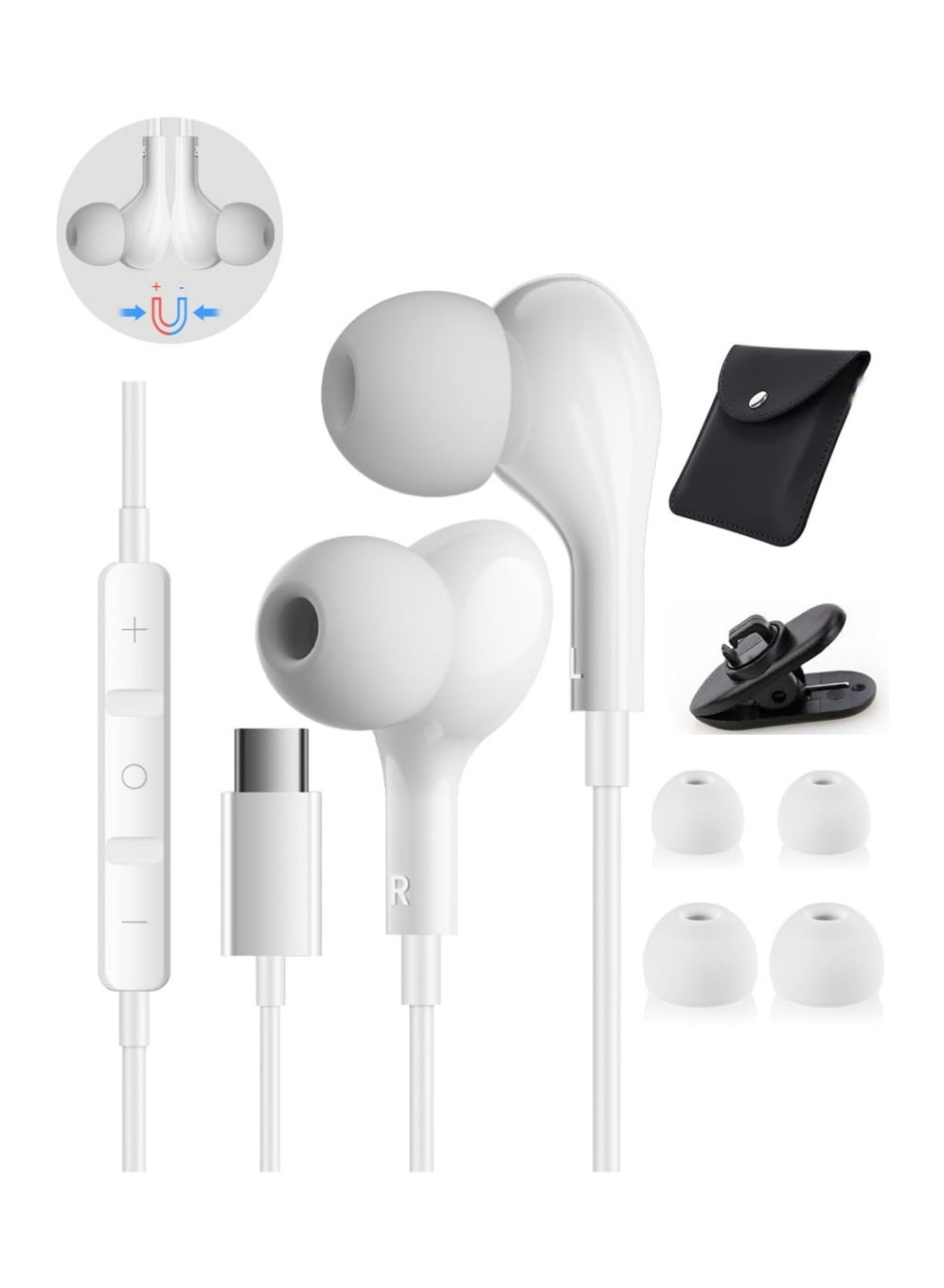 xlevel Xlevel Usb C Headphones For Samsung Galaxy S25 S24 Ultra iPhone 17 Air 16 Pro 17 Pro Ma Z0B1866BF907D67BEAFBFZ