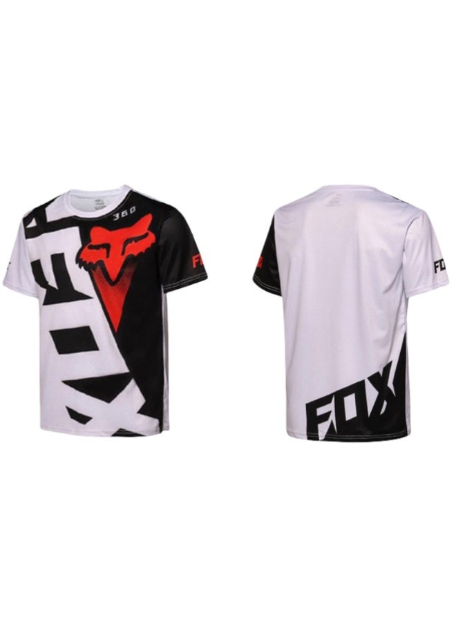 Fox Men's Outdoor Cycling Suit Off-road Road Mountain Bike Cycling Tops - Image 1