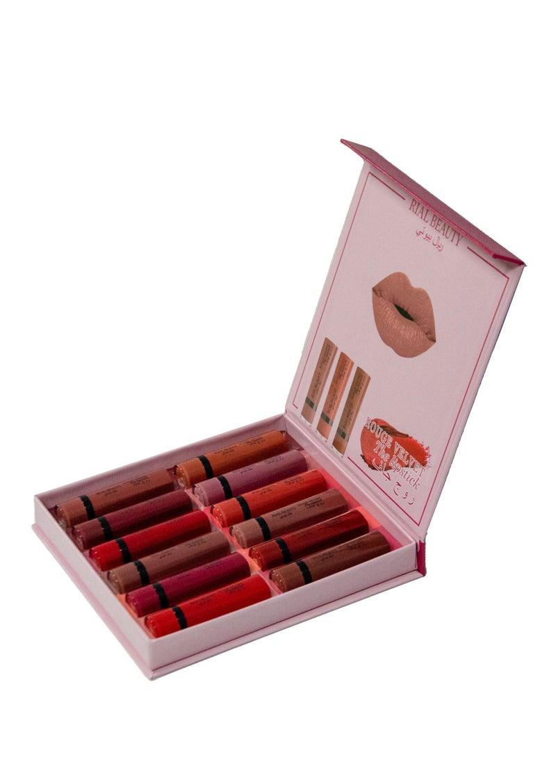 RIAL BEAUTY Dry Lipstick Twelve Colors  - Image 2