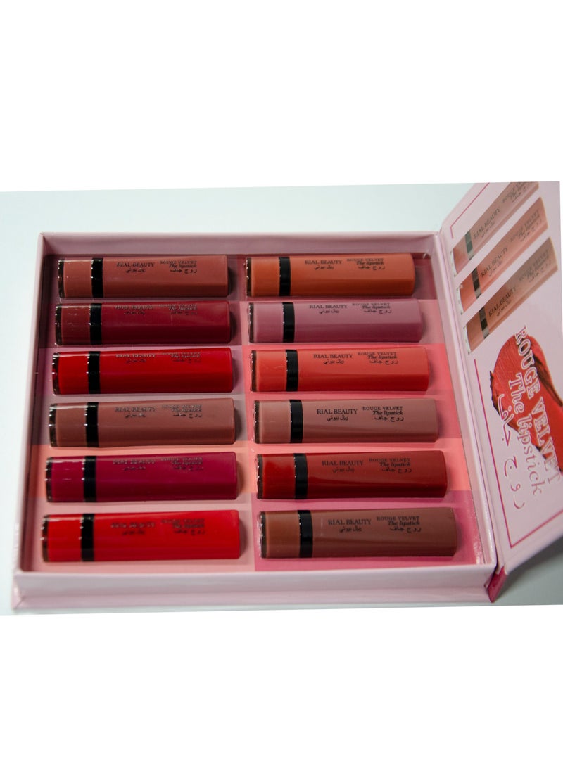 RIAL BEAUTY Dry Lipstick Twelve Colors  - Image 3