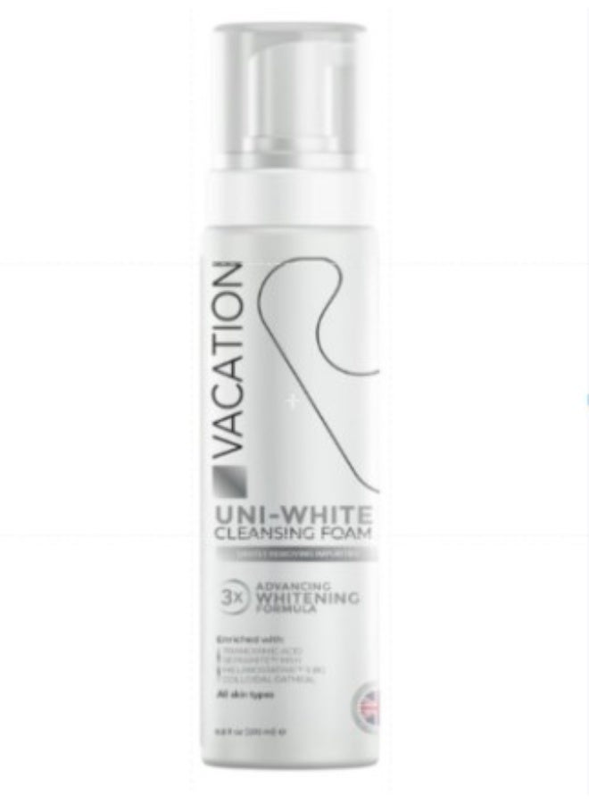 vacation whitening facial cleansing foam 200 ml