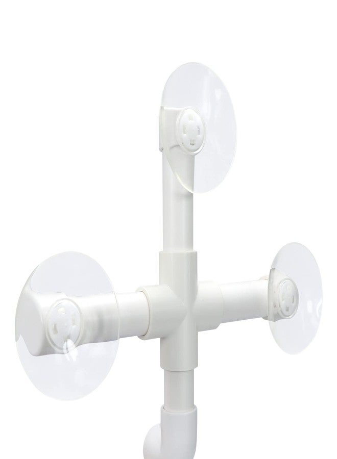 Litewoo Bird Shower Perch with Suction Cup Parrot Window Wall Stand Bath Toys (1 Sticks) - Image 3