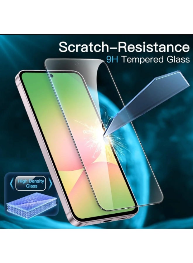 QIRG 3 in 1 for Samsung Galaxy A57 Protection Set - Transparent Shockproof Case[Compatible with Magesafe] + Screen Protector and Camera Lens Protector, 360 Degree Protection Set - Image 3