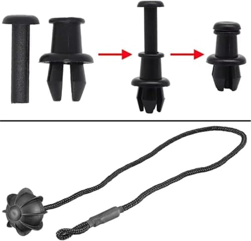 Vuzmode Rear Parcel Shelf Strap for Q5 8R - Image 4