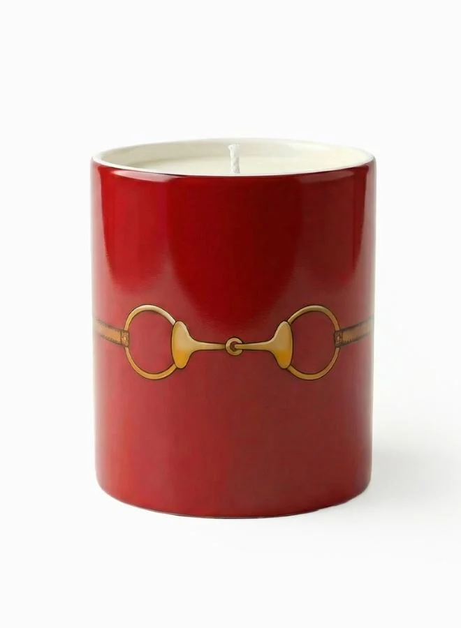 Silsal Fares Oud Wood Candle Red - 150g