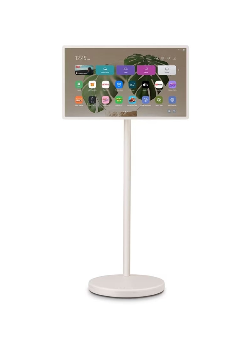 LG StanbyME 2 27-inch Portable Smart Touch Screen with 4hr Battery 27LX6TDGA-AMA white - Image 1
