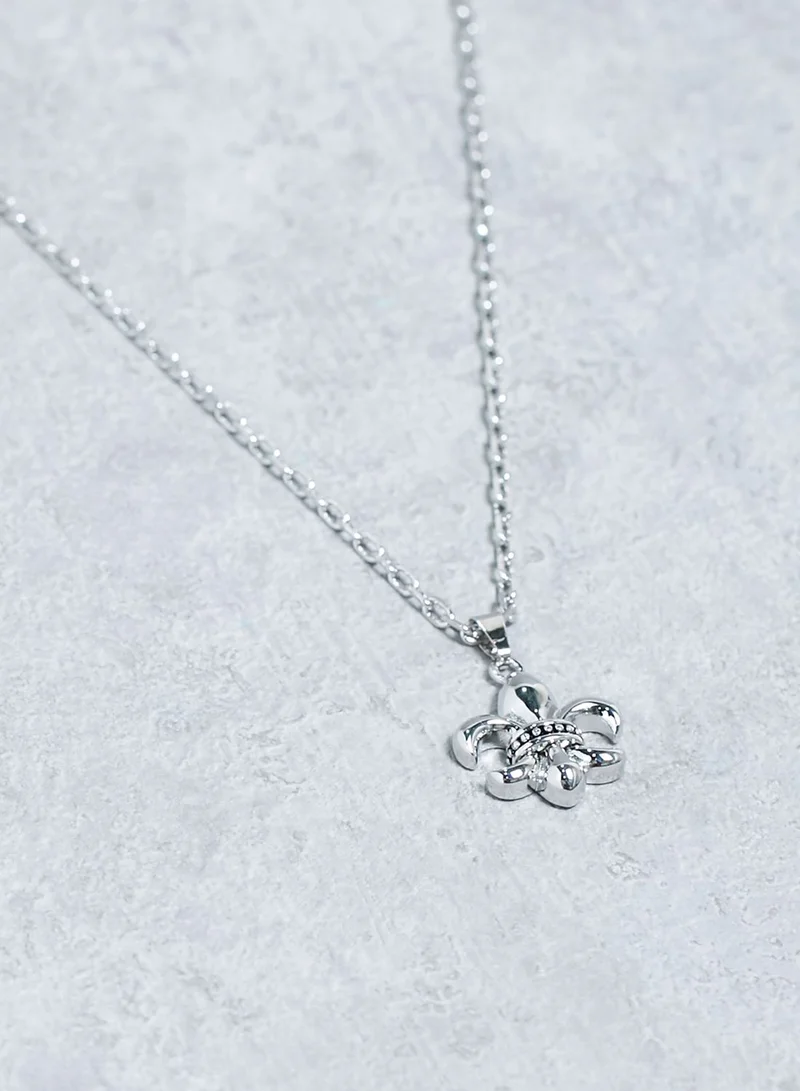 Rebel Heritage Fleur De Lys Necklace