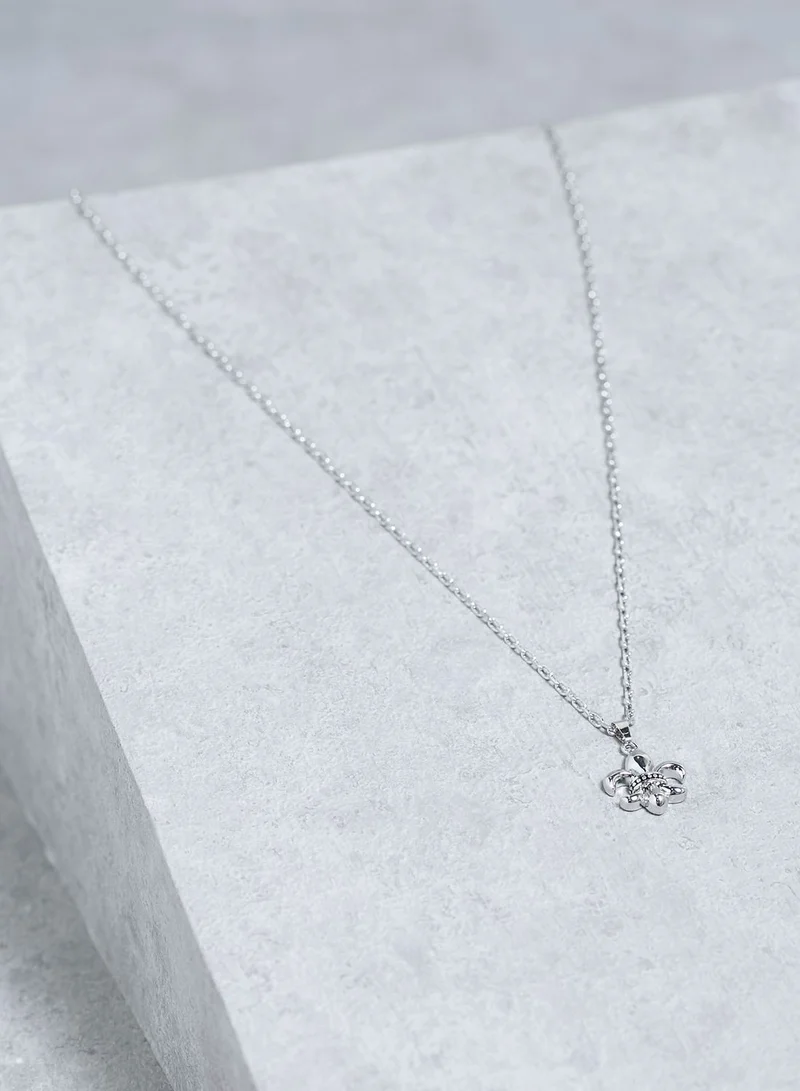 Rebel Heritage Fleur De Lys Necklace
