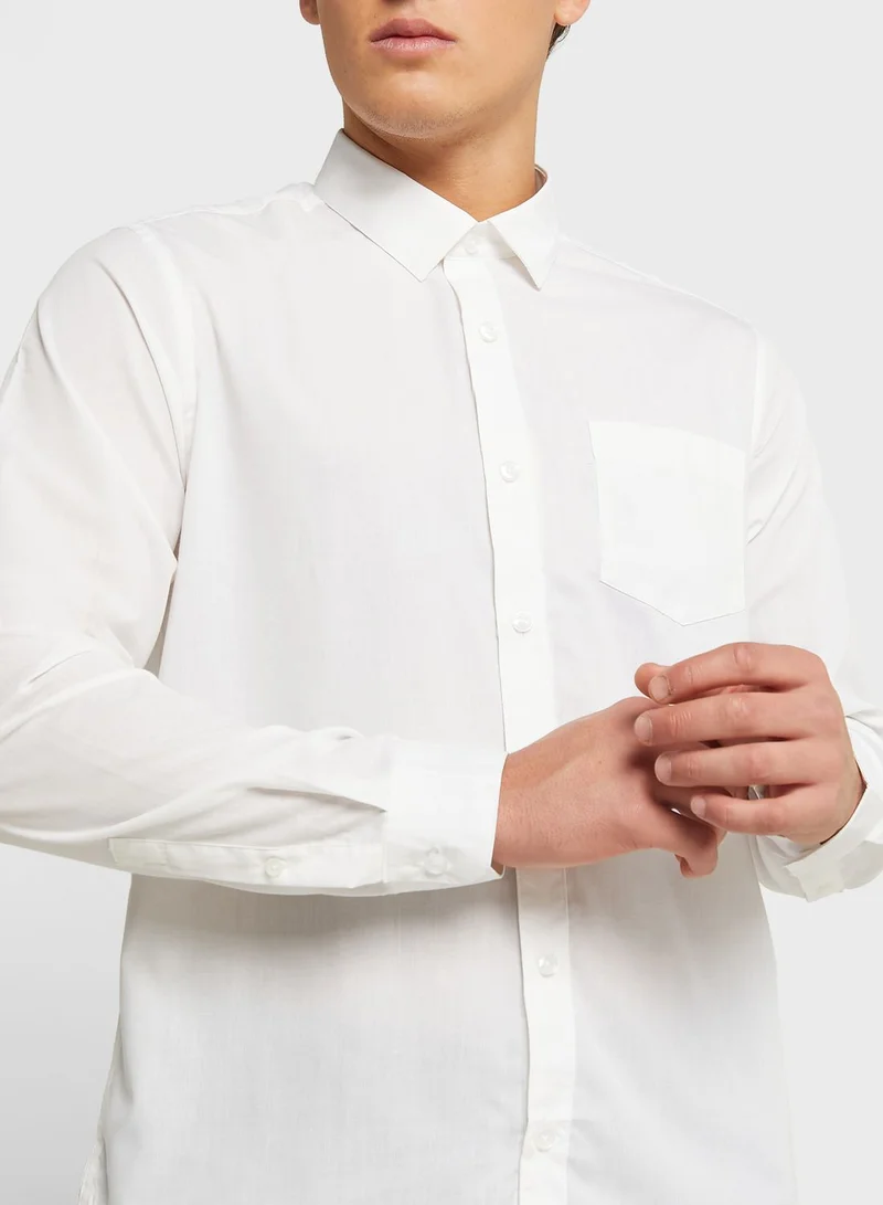 Robert Wood Essential Easy Iron Regular Fit Shirt