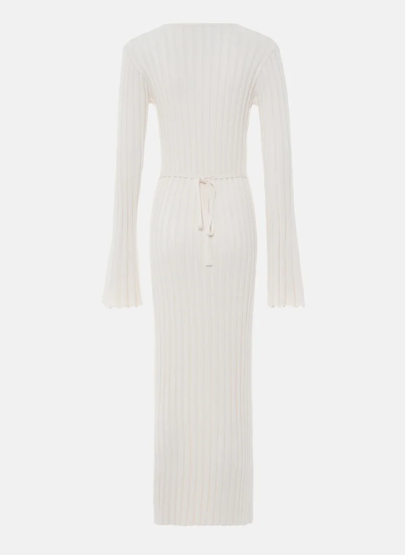 Lichi  Ribbed jersey maxi dress for Women | Best Price UAE