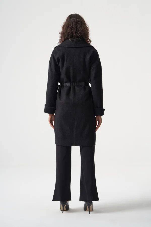 MIZALLE Coat With Bag