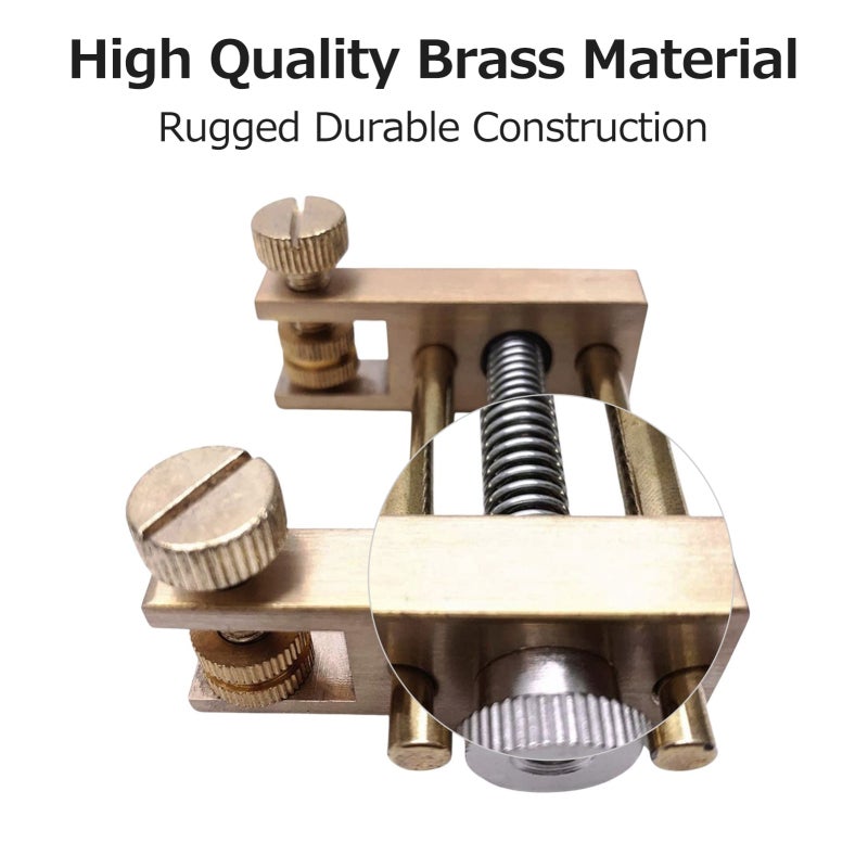 Violin Repair Clamp Silver Brass Edge Clamp - Professional Rugged Crack Repair Tool for Violin And Viola - Image 5
