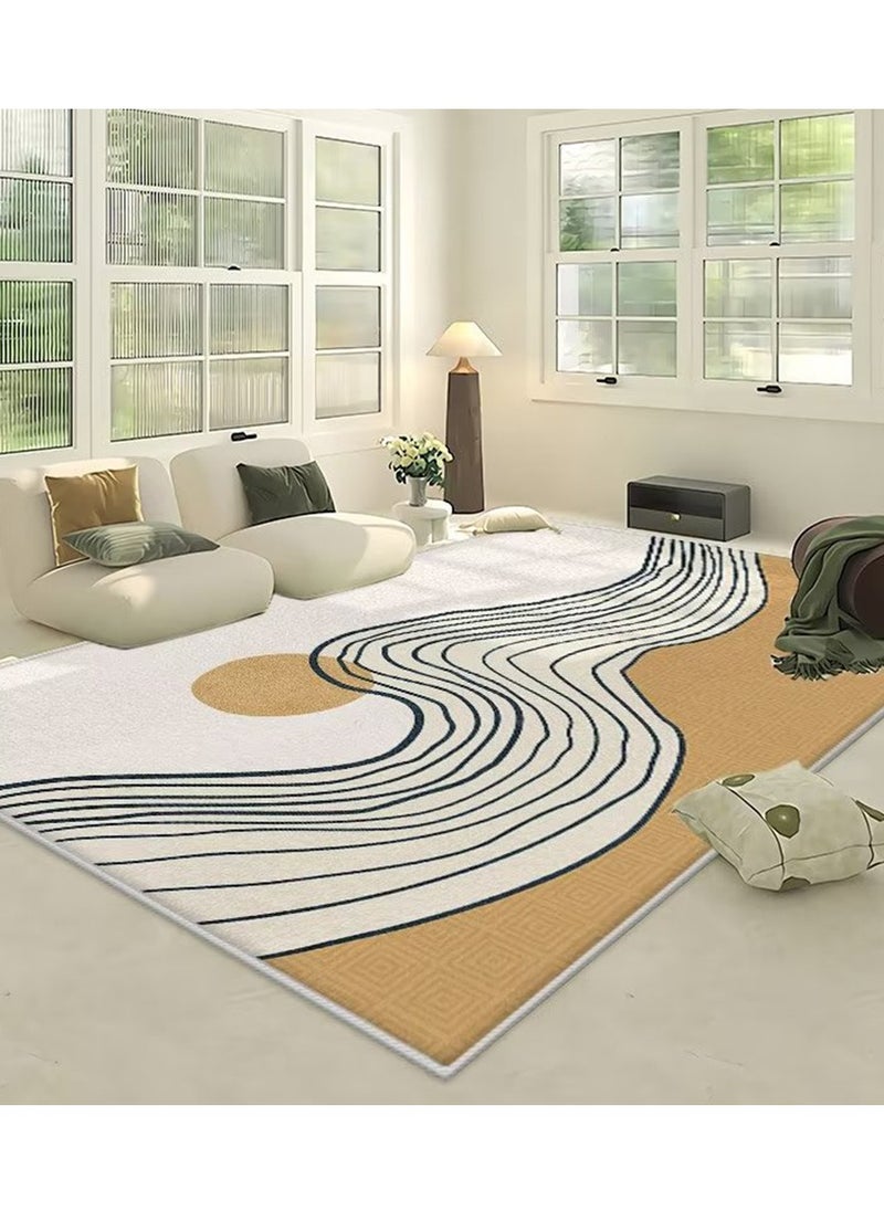 Sharpdo Modern Style Area Rug Non-Slip Super Soft Touch Living Room Bedroom Kitchen Decoration Of Carpet Floor Rug Rectangular 200x300cm  - Image 2