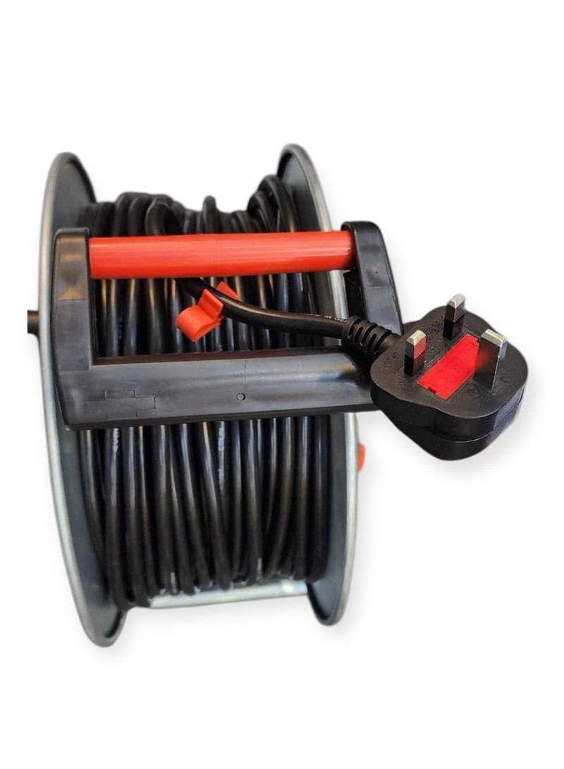 50m Grey German Power Cord - Image 3