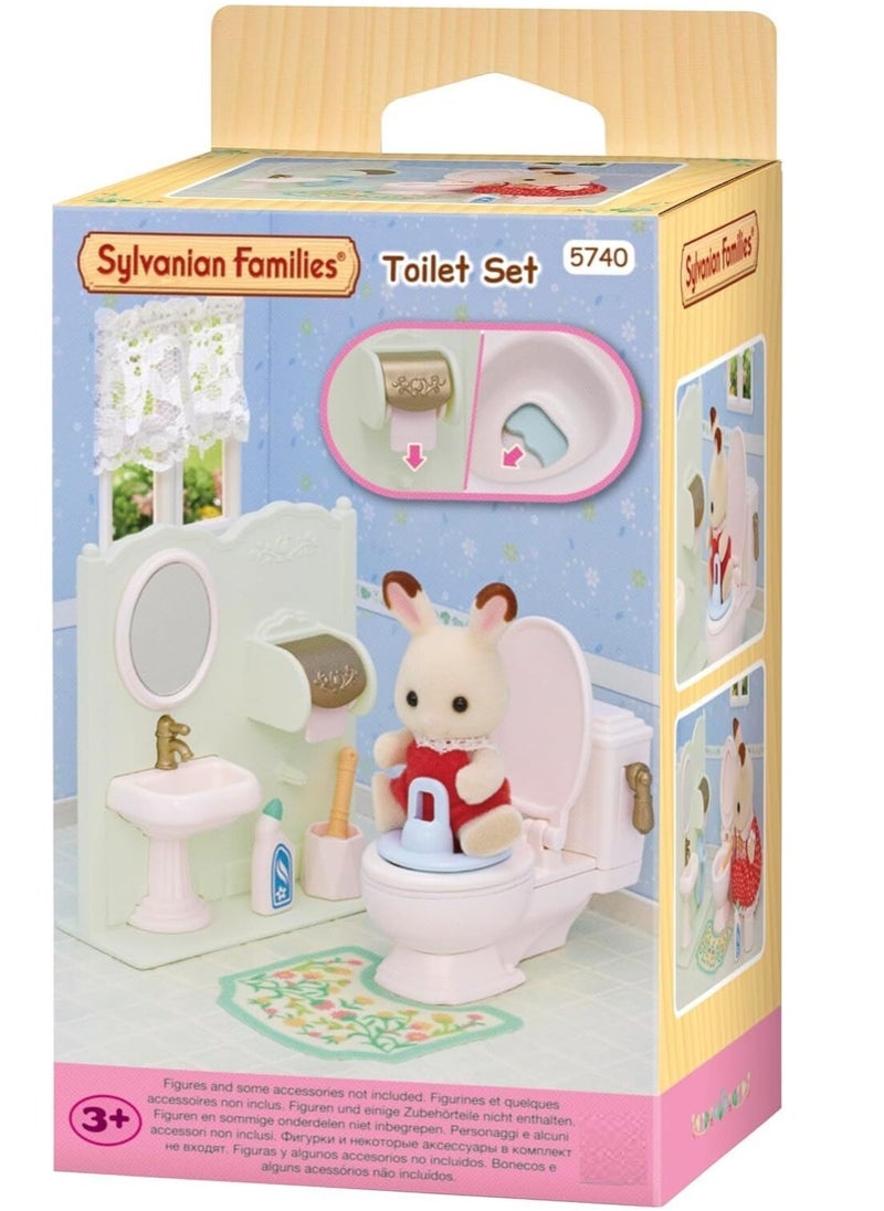 Sylvanian Families - Sylvanian Families Toilet Set - Image 1