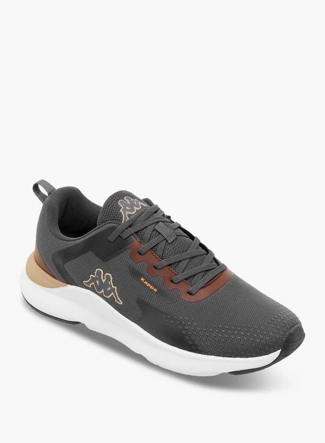 Kappa Men Logo Print Lace-Up Sports Shoes