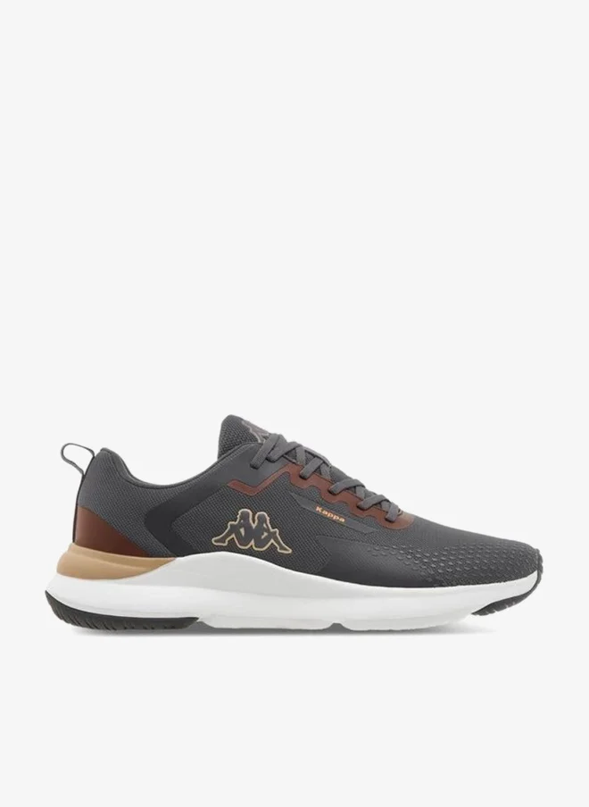 Kappa Men Logo Print Lace-Up Sports Shoes