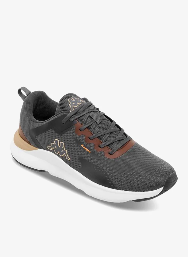 Kappa Men Logo Print Lace-Up Sports Shoes