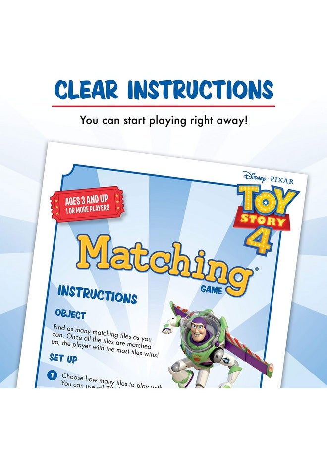 Wonder Forge Toy Story 4 Matching Game | Brain-Boosting Puzzle For Ages 3-5 | Engaging Memory Activity | Features All Your Favourite Characters  - Image 4