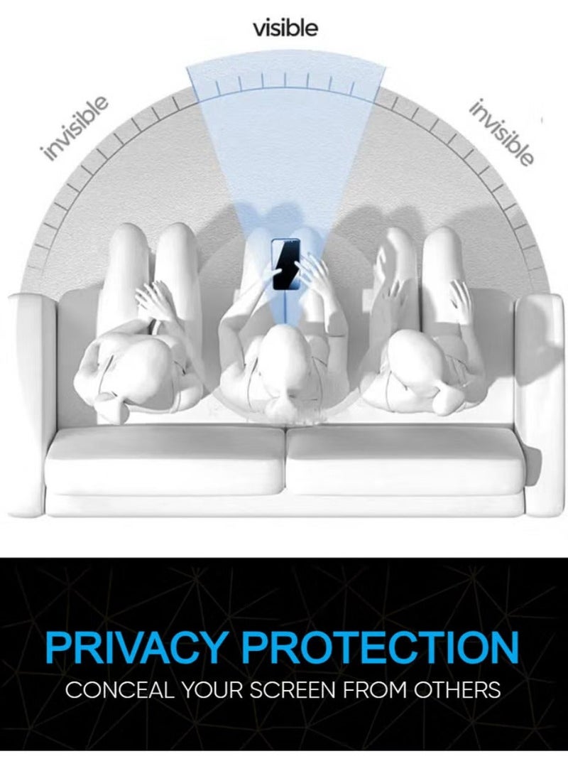 Beyox Matte Privacy Screen Protector for iPhone 13 - Tempered Glass, Anti-Glare,Ultra-Thin, Scratch-Resistant - Image 2