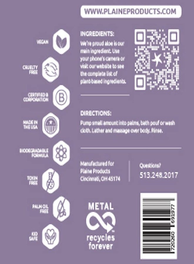 Plaine Products Returnable, Refillable Body Wash: Citrus Lavender 16 oz (Refill) - Image 2