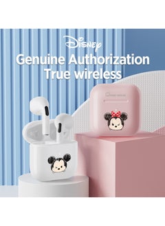 Disney Wireless Kids Headphones F12 TWS Bluetooth 5.2 Earbuds Headsets White Winnie The PoohSensitive Microphone, Fast Charging, HIFI Bass, AAC High-Definition Audio Decoding  - Image 2
